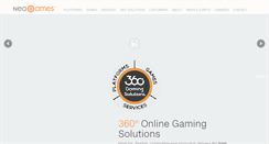 Desktop Screenshot of neogames.com