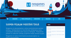 Desktop Screenshot of neogames.fi