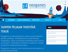 Tablet Screenshot of neogames.fi